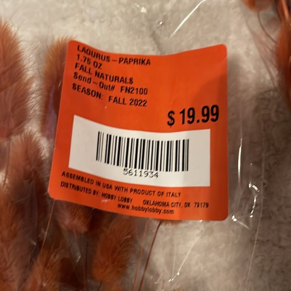 Nwt flowers paprika hobby lobby - Picture 2 of 2